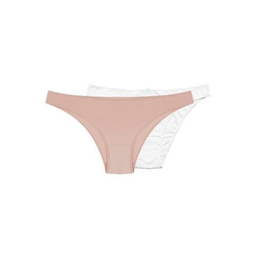 Imagem de Kit com 2 Calcinhas Biquíni Hope 35840, Rosa, G