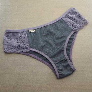 Imagem de Calcinha Mescla com Renda Lateral conforto - Calcinha Ana Vida - brand