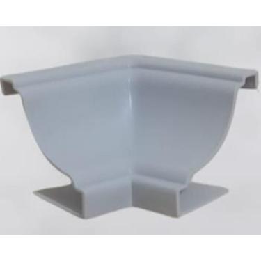 Imagem de Cantoneira Interna Para Forro PVC KIT 50 Peças Branco Neve/ Branco Gel