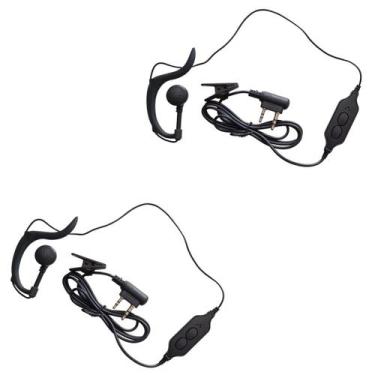 Imagem de Kit 2 Fones para Rádio Comunicador UV-82 Walk Talk - Lellis Rocha