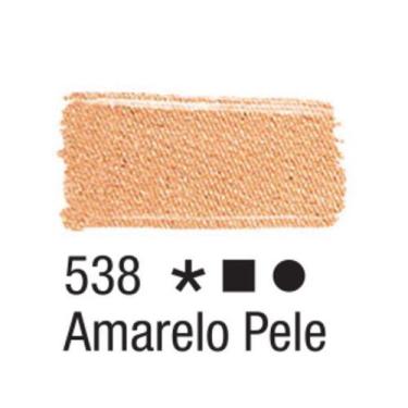 Imagem de Tinta para Tecido Fosca 120ml Acrilex, AMARELO PELE