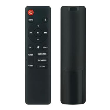 Imagem de AIDITIYMI Comandante remoto substituído RCA10A adequado para alto-falantes de estante alimentados pela Edifier S2000MKIII