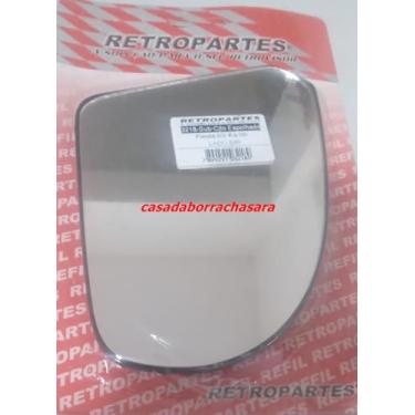 Imagem de Lente Retrovisor Fiesta 2002/2014, Ka 2008/2014, com Base Acoplada Direito Lado Passageiro