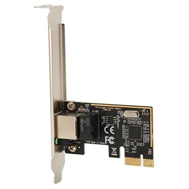 Imagem de Placa Ethernet KIMISS PCIE, Placa de Rede Gigabit Com LAN RJ45 de 10/100/1000 Mbps, Adaptador PCIE Essencial para Componentes Internos e Acessórios de Computador