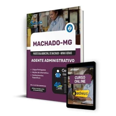 Imagem de Apostila Prefeitura de Machado - MG 2024 - Agente Administrativo - Edi