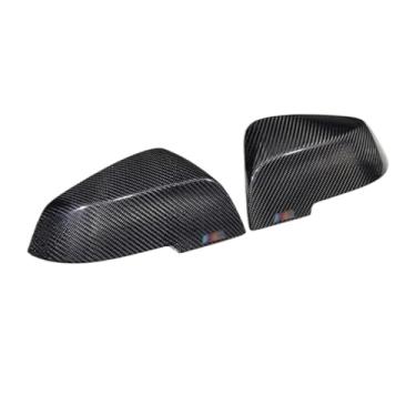 Imagem de Compatível para BMW F30 F32 F33 F20 F22 F23 F36 X1 Espelho M3 M4 Look Capa de espelho retrovisor para F20 F30 F22 F36 F23 F87 M2 espelho de carbono(E style)