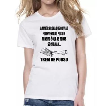 Imagem de Camiseta Baby Look 14 Bis Trem de pouso - Alearts, GG