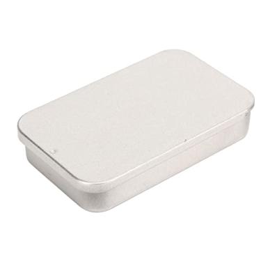 Imagem de Mini fogão a álcool portátil com capa deslizante, malha de aço inoxidável, leve, tamanho da palma da mão, fogão a álcool para viagens, caminhadas, acampamento (prata)