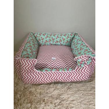 Imagem de Cama Caminha Luxo Pet Dupla Face Para Cachorro e Gatos Lavável Tamanho