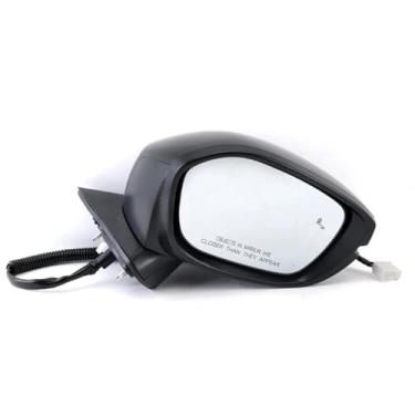 Imagem de Espelho retrovisor lateral do carro compatível com Honda Civic 2022 2023, espelhos elétricos aquecidos, luz indicadora de direção, ponto cego externo(8PINS Left)