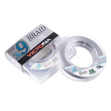 Imagem de Linha Multifilamento Maruri Victoria X9 0,45mm 70lb 150m Victoria X9 Cinza