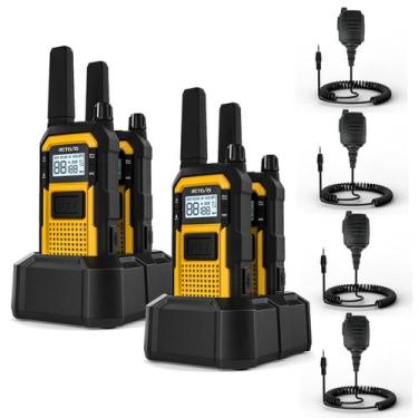 Imagem de Walkie Talkies Retevis RB48 à prova d'água IP67 de longo alcance, paco