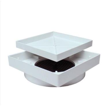 Imagem de Ralo 10x10 Oculto Seca Piso/porcelanato Inteligente Branco - CooperFib