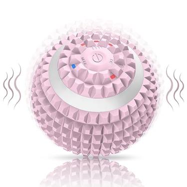 Imagem de Uppye Massageador de bola vibratória, bola de massagem vibratória para fisioterapia, bola de mobilidade para recuperação de treino, massageador de tecidos profundos para alívio da dor e tratamento de