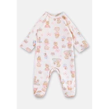 Imagem de Macacão Estampado Unissex para Bebê Up Baby, Rosa, M