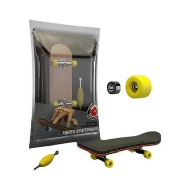 Imagem de Quebra-cabeça De Skate De Dedo Em Madeira De Bordo, Brinquedo Antiestr