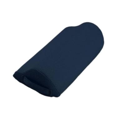 Imagem de Bothyi Almofada para elevação pernas, travesseiro ergonômico e confortável para as pernas, apoio para os pés, almofada para descanso dos pés sob a mesa, Azul Escuro