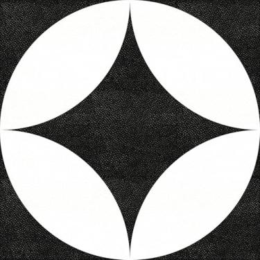 Imagem de HOMETITUTE 10 peças de 30 x 30,5 cm, preto e branco, geométricos, adesivos de piso de vinil autoadesivos removíveis para cozinha, entrada, escritório, decoração moderna