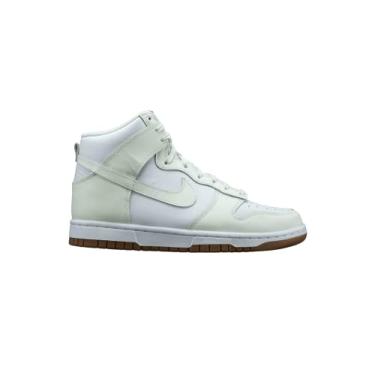 Imagem de Nike Tênis feminino de cano alto, Branco/Sail-gum médio marrom, 35