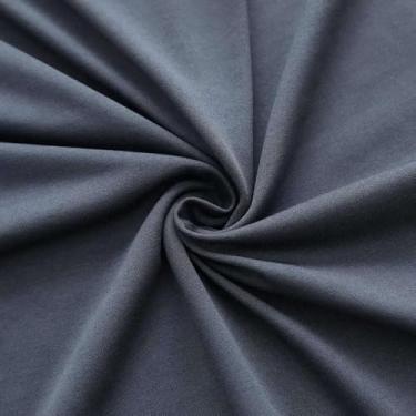 Imagem de Toalha de mesa de elastano opcional de 4 pés, 5 pés, 6 pés e 8 pés, alta elasticidade, capa de mesa de casamento, hotel, aniversário, toalha de mesa dobrável para coquetel, cinza escuro, 6 pés (181