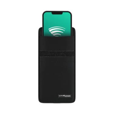 Imagem de Bolsas Faraday Ultra Armor para telefones - Bolsa com bloqueio de RFID de nível militar para bloqueio de sinal sem fio, segurança de dados e privacidade - Bolsa Faraday antifurto e antiespionagem para