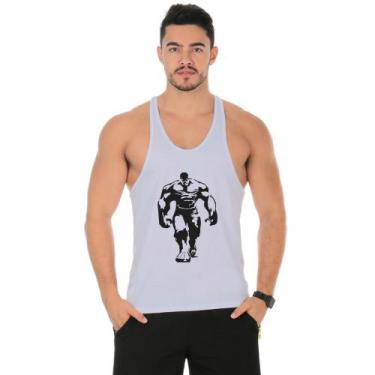 Imagem de Camiseta Regata Cavada Masculino Academia Treino Personagem - DUMINEIR