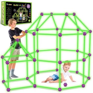 Imagem de Kit de construção Fort V-Opitos Glow in The Dark 180 unidades para mai