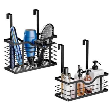 Imagem de Suporte para secador de cabelo Carwiner com altura ajustável para banh