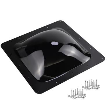 Imagem de XMK Substituição de claraboia para trailer, cúpula externa 45.7 cm x 45.7 cm serve para aberturas de 35.6 cm x 35.6 cm, cúpula de teto de chuveiro para trailer trailer caminhão de quinta roda