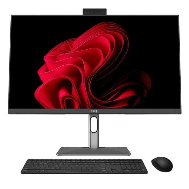 Imagem de Computador All In One 24&quot;, Intel Core I7 12700 12ª Geração, 16GB DDR4, SSD 1TB,  Webcam,  Wifi,  Bluetooth, HQ Silver AIHQP-008