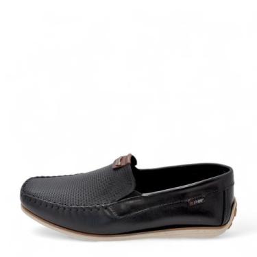 Imagem de Sapato Masculino Pegada Mocassim REF: 142002 COURO, Preto, 39