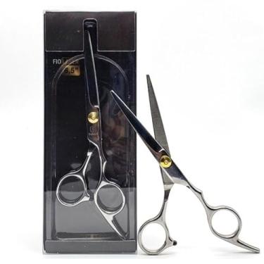 Imagem de Tesoura Profissional Cabeleireiro, Tesoura Cabelo Fio Laser Profissional 6,5, para Barbeiro Cortar