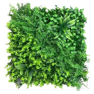 Imagem de Painel Jardim Vertical Artificial 100x100cm Planta Decoração, Painel de Jardim Vertical Artificial, Folhagem Mista com Samambaias, Decoração para Parede e eventos.