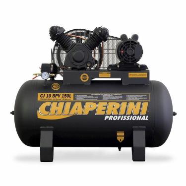 Imagem de Compressor De Ar B.pressão Tri 2hp 150l 000629 Chiaperini
