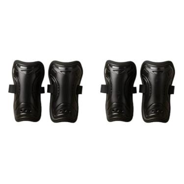 Imagem de Caneleira de Futebol Ajustável – Infantil, Juvenil e Adulto | Proteção Reforçada contra Impactos (1 PAR)