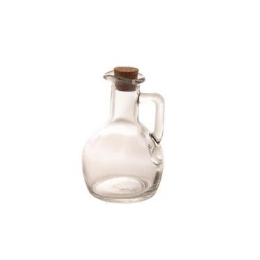 Imagem de Garrafa para Azeite de Vidro com Tampa de Rolha 180ml Lyor