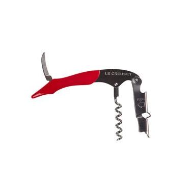 Imagem de Saca Rolhas Abridor de Vinho Modelo Garçom WT130 Vermelho Le Creuset