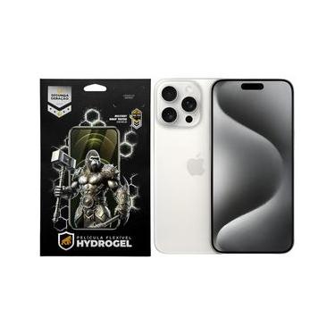 Imagem de Kit Película Frontal + Traseira para iPhone 15 Pro Max - Proteção Completa - Gshield