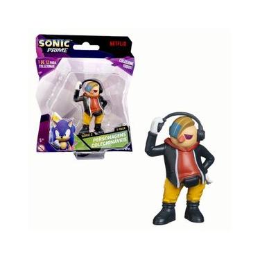 Imagem de Boneco Colecionável 6,5cm Sonic Prime - Dr. Don't