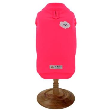 Imagem de Camiseta Pet com Proteção UV 50+ Bonito Pra Cachorro Rosa Fluor