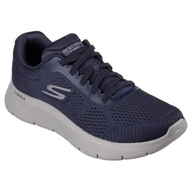 Imagem de Skechers Go Walk Flex masculino – Observação, Azul-marinho/cinza, 42