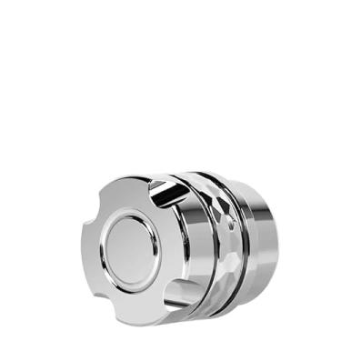 Imagem de GTIANHE-TAN Botão giratório de metal para substituição compatível com Corvette C8 Stingray Coupe Z51 conversível/HTC 2020-2025, para Z06 E-Ray 2023-2025 (estilo B prata)