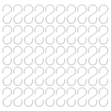 Imagem de DIYEAH Conjunto de 100 Ganchos de Metal Em Formato de S Resistentes Ao Calor para Forno, Ideais para Fabricação de , Queima de Cerâmica E Fusão de Vidro.