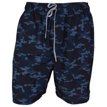 Imagem de Shorts Masculino Nicoboco Volley Plus Size Preta - 4483-Masculino