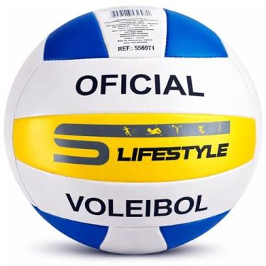 Imagem de Bola de Vôlei Oficial Tamanho 5 – Quadra e Praia – Material em couro Sintético Premium, Costura Reforçada – Treino e Competição – Lifestyle (Sortidas)