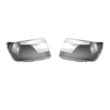 Imagem de Compatível com toyota land cruiser 2005 2006 2007 2008 transparente farol capa sombra da frente farol escudo abajur lente escudo(1 Pair)