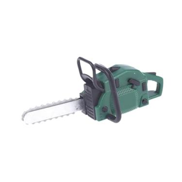 Imagem de JunZheHub Miniatura de Serra/cortador de Grama em Escala 1:12, Adereços Fotográficos, Ornamentos, Móveis em Miniatura, Decoração para Casa de Bonecas, para Brin, Verde Motosserra