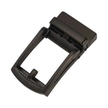 Imagem de Cinto Masculino De Couro Com Fivela Automática 3.5cm Autêntico Moderno