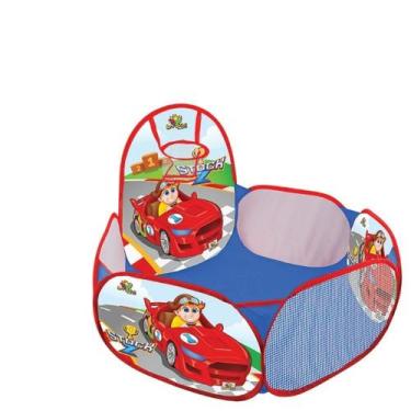 Imagem de Piscina De Bolinhas C/ Cesta Menino Infantil Criança S/ Bola - Art Bri