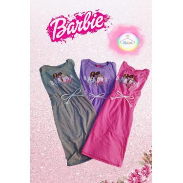 Imagem de Vestido Infantil Barbie - Lilas